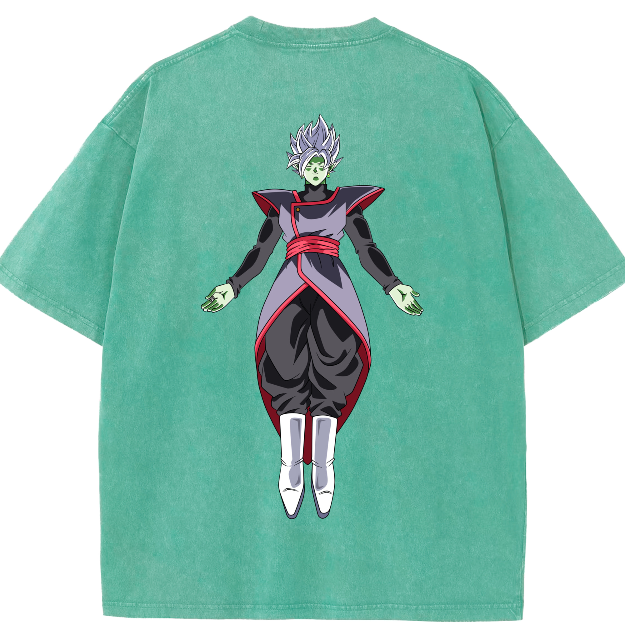 （画像用） ドラゴンボール ベジット DRAGON BALL Vegetto 綿100% ヴィンテージ風 半袖Tシャツ（背面プリント）